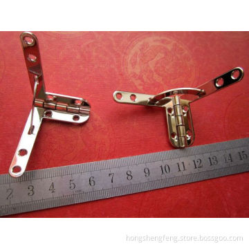 Manufacturer Supply Nickle Shiny Color Metal Compass Hinge for Box